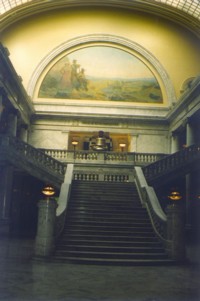 De hal van Utah State Building